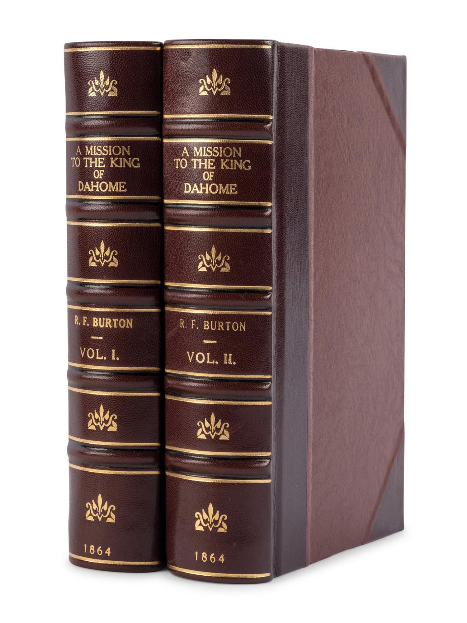 [TRAVEL & EXPLORATION]. BURTON, Richard Francis, Sir (1821-1890). A Mission to Gelele, King of Dahome . London: Tinsley Brothers, 1864.