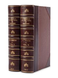 [TRAVEL & EXPLORATION]. BURTON, Richard Francis, Sir (1821-1890). A Mission to Gelele, King of Dahome . London: Tinsley Brothers, 1864.