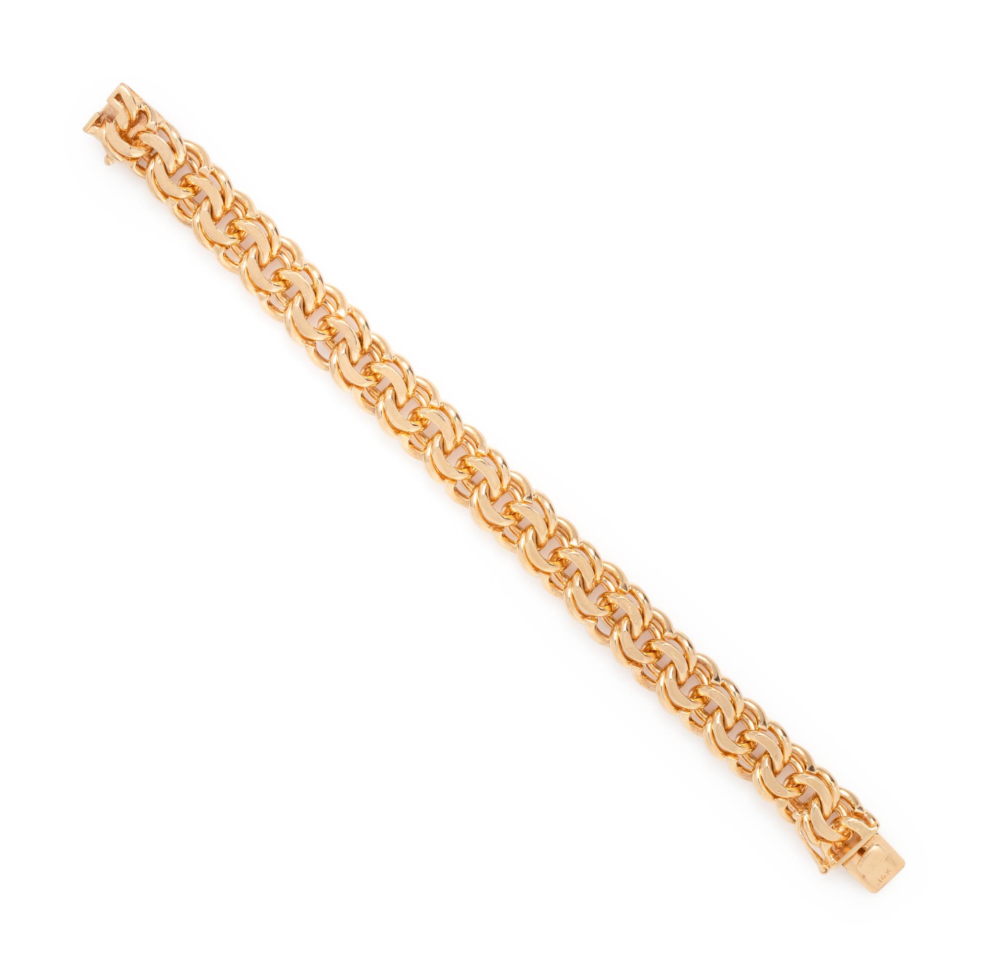 YELLOW GOLD BRACELET