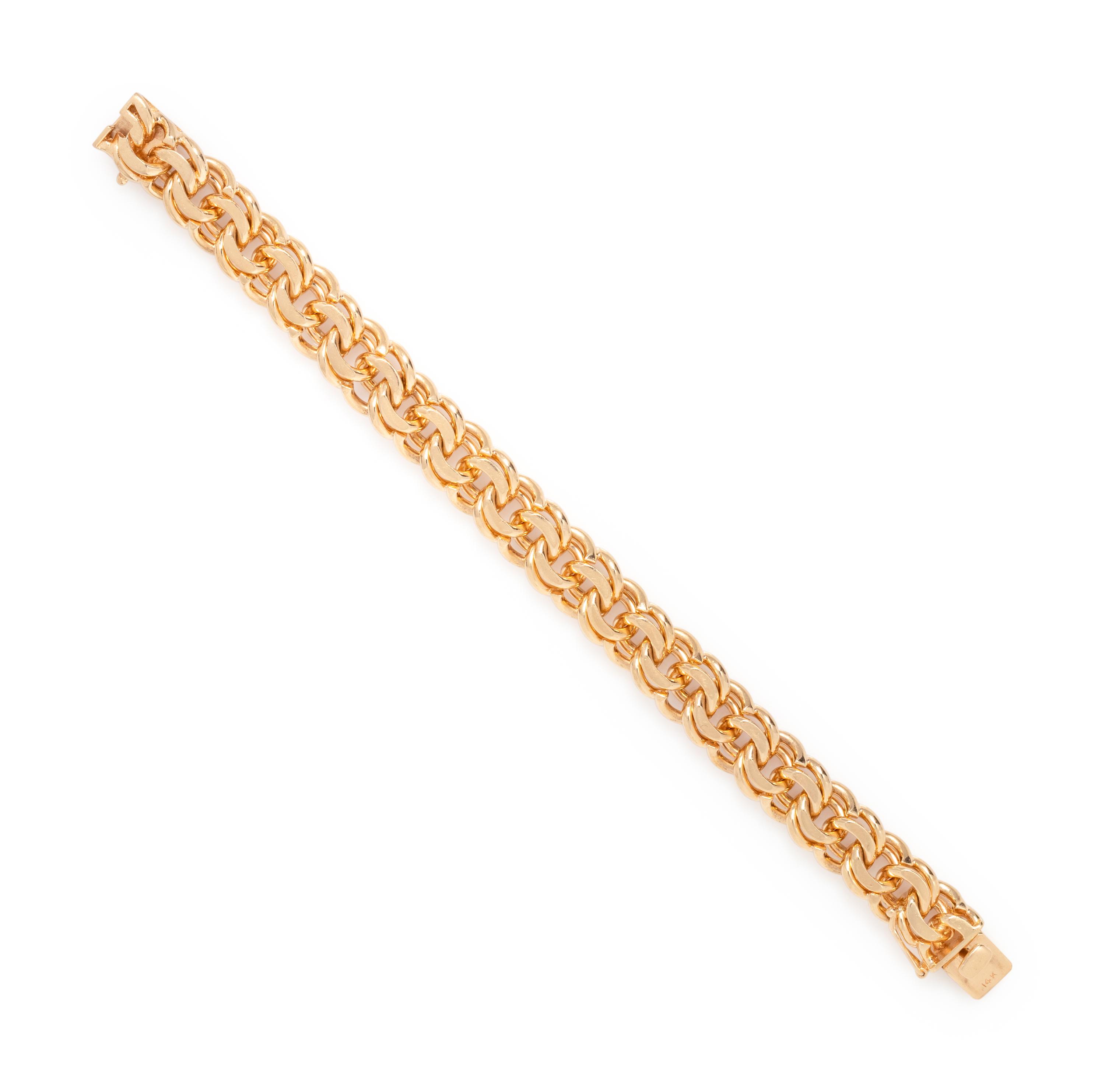 YELLOW GOLD BRACELET