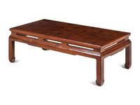 A Chinese Export Lacquer Low Table