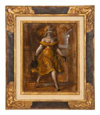 Woman in Yellow Dress