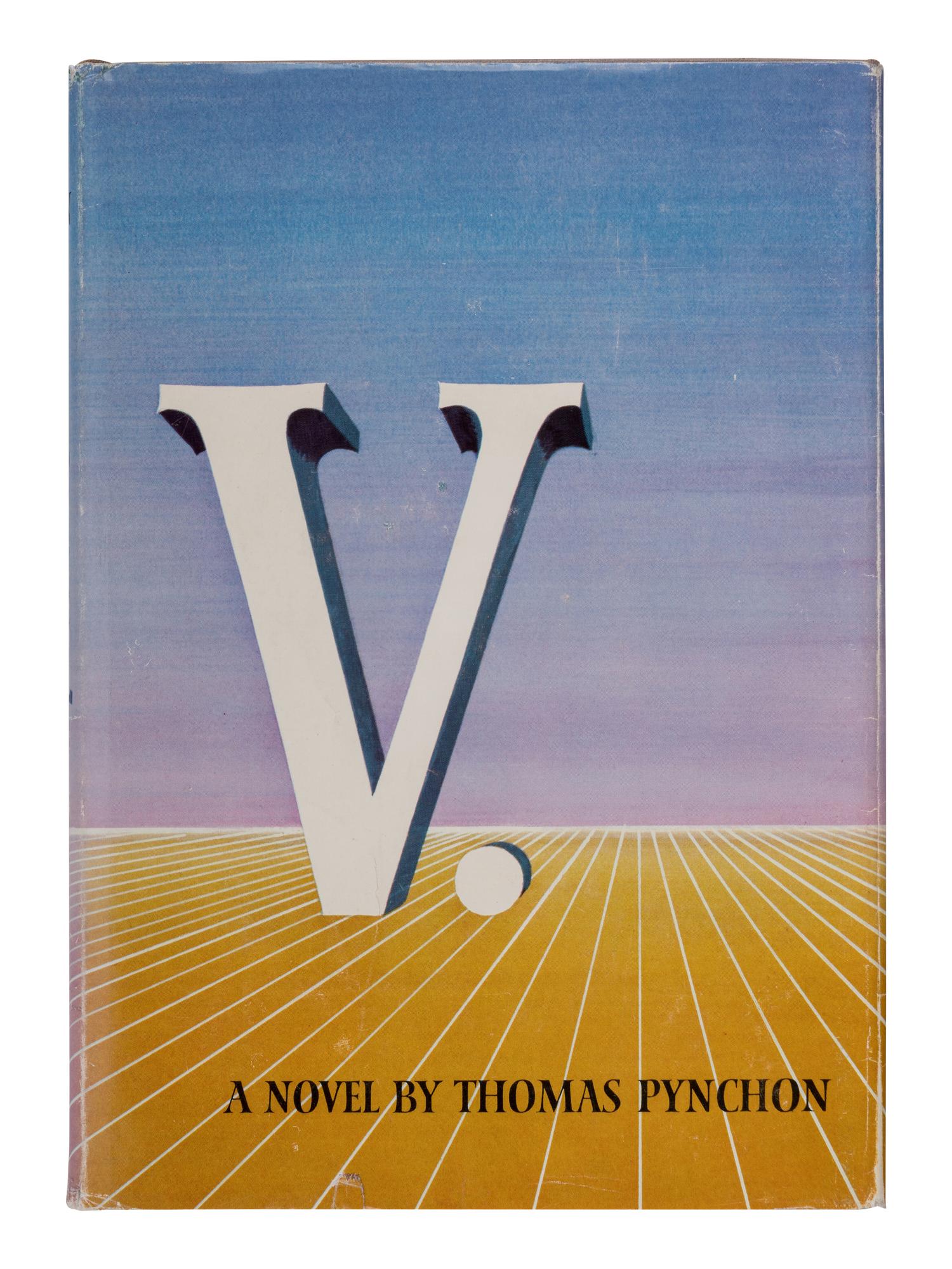 PYNCHON, Thomas (b. 1937). V . Philadelphia and New York: J. B. Lippincott, 1963.