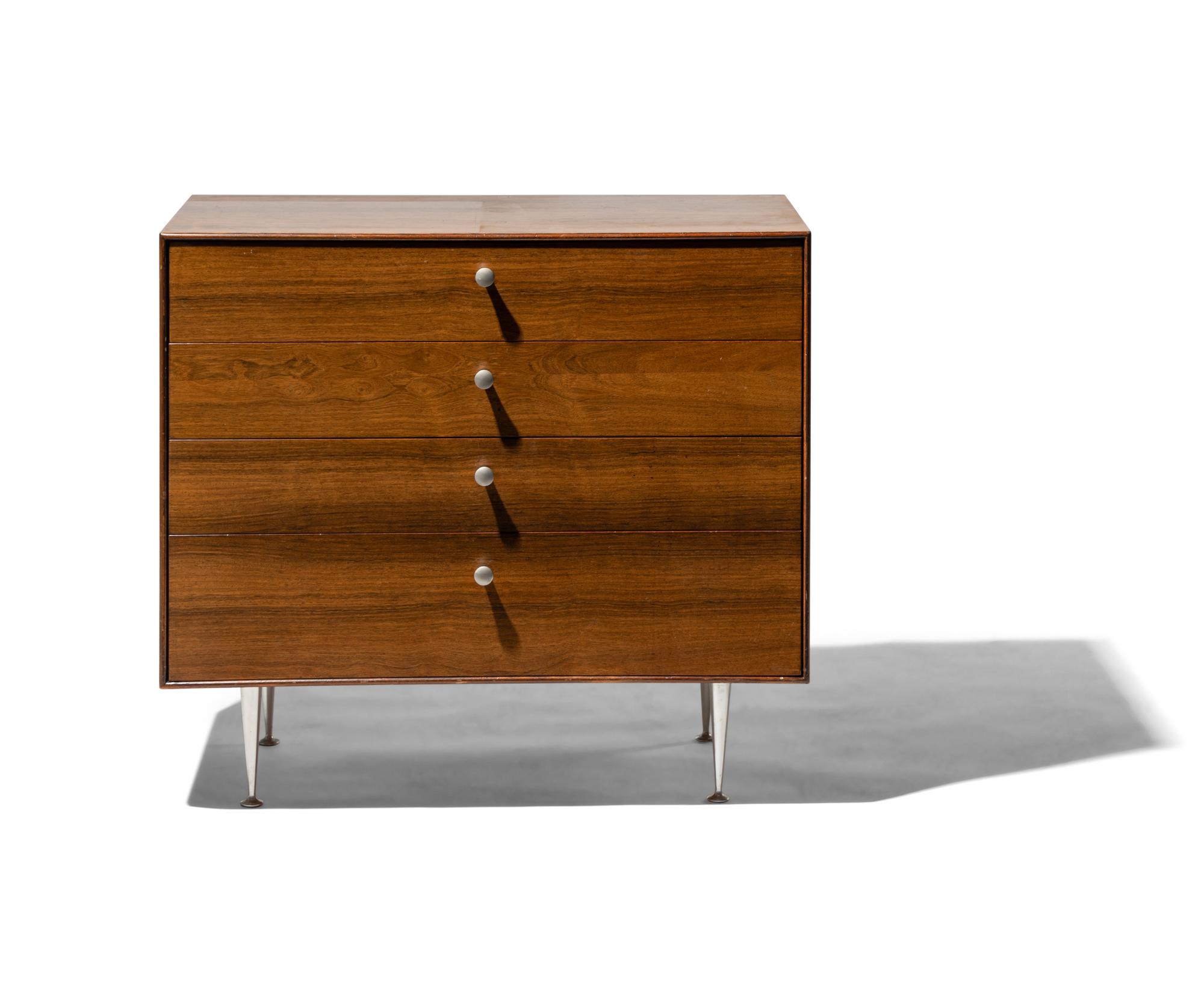 Thin-Edge Four-Drawer Dresser, model 3302 Herman Miller, USA