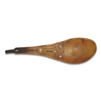 Northwest Coast mother-of-pearl inlaid horn spoon probably Haida, late 19th century