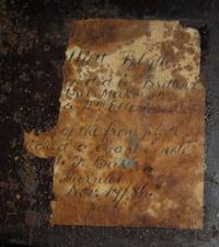 An English Mahogany Tall Case Clock