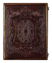 [EARLY PHOTOGRAPHY - THEATRE]. Quarter plate daguerreotype attributed as thespian Edwin Forrest portraying possibly King Lear.