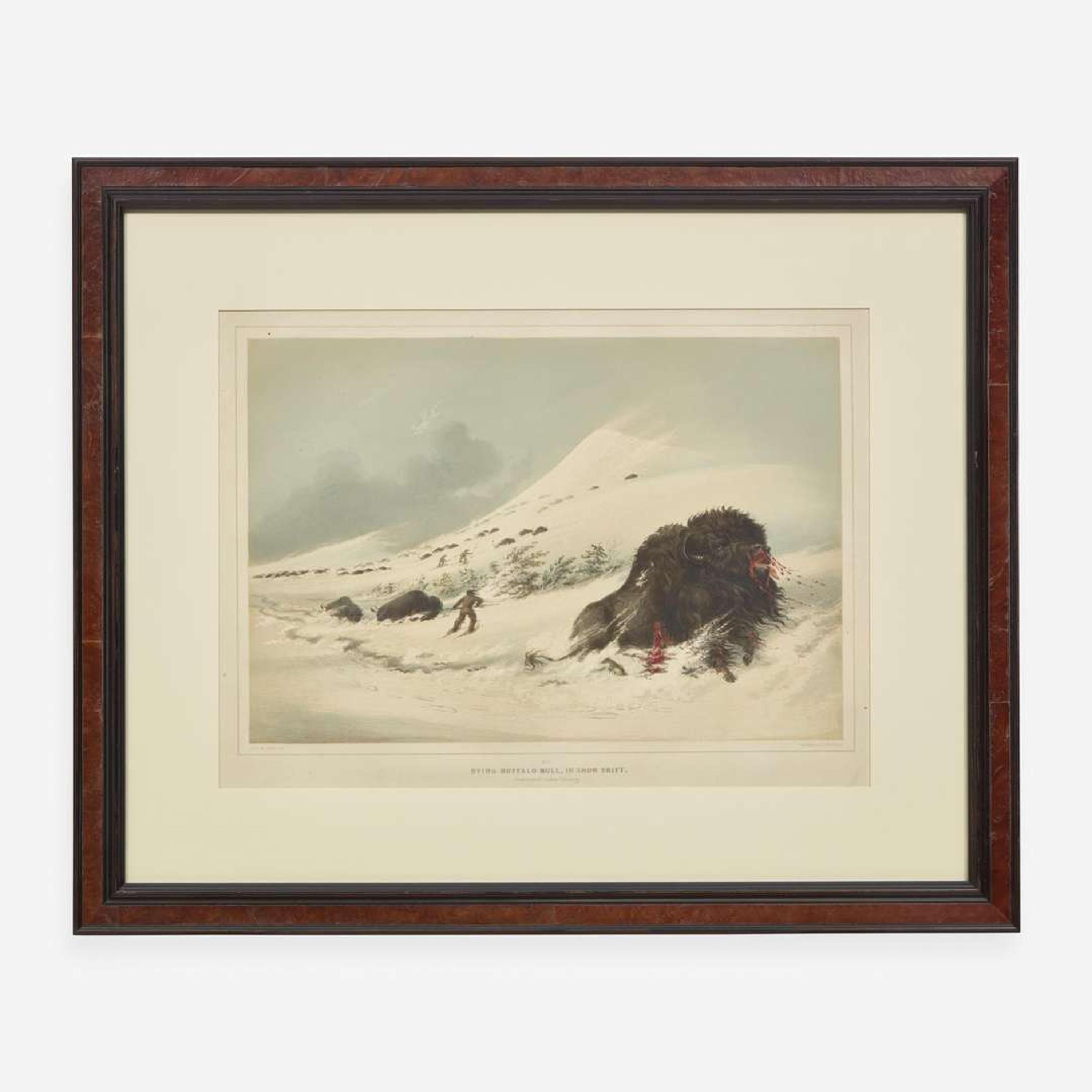 George Catlin (American, 1796-1872) Catlin's North American Indian Portfolio: Hunting Scenes and Amusements of the Rocky Mountains and Prairies of America