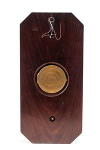 A French Gilt Bronze and Walnut Barometer