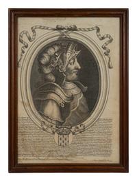 A Set of Twenty-Two Framed French Engravings