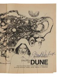 HERBERT, Frank (1920-1986). "Children of Dune" in: Analog Science Fiction and Fact. New York, January-April, 1976.