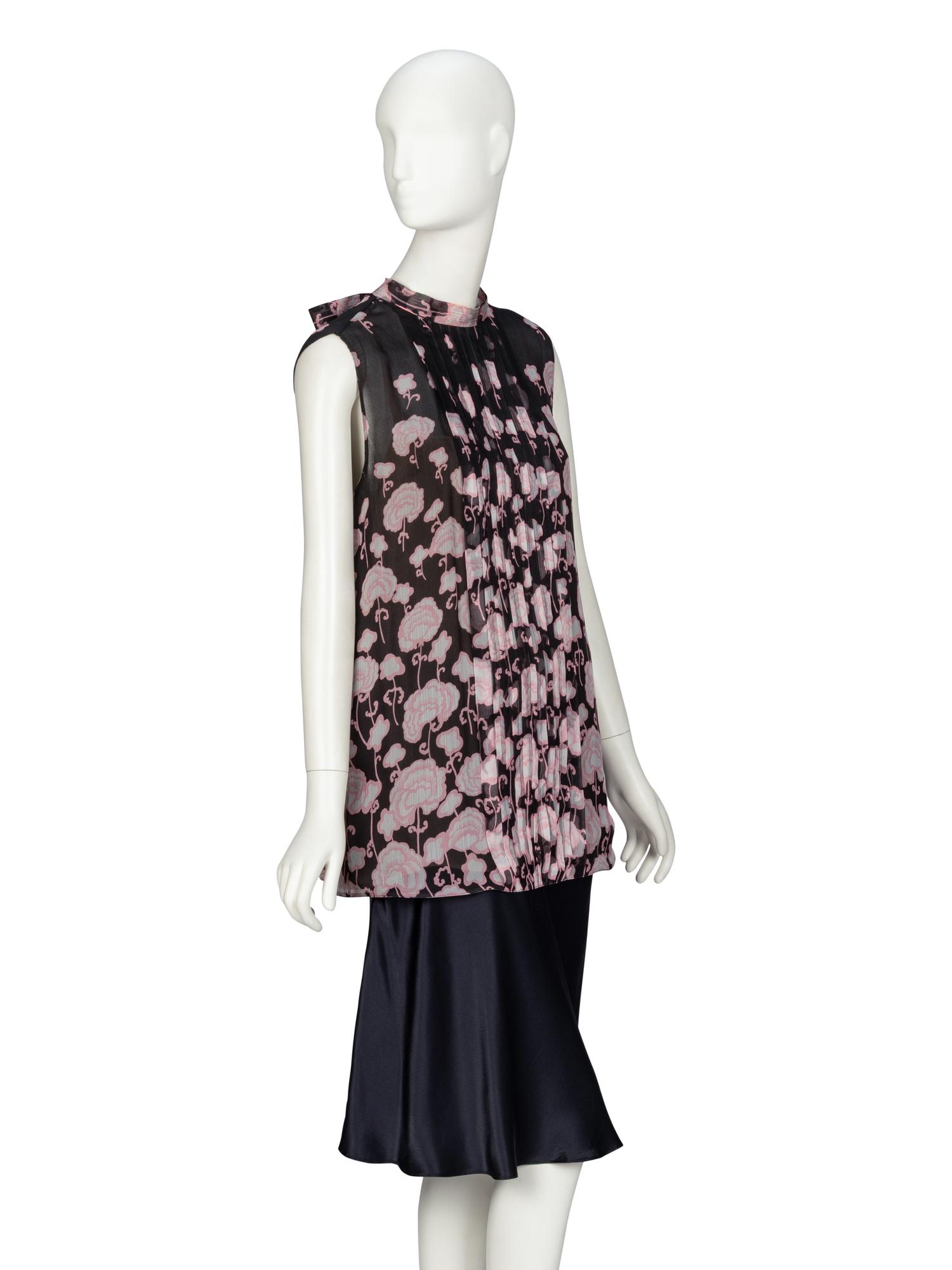 Prada & Pucci, Printed Blouse & Silk Skirt