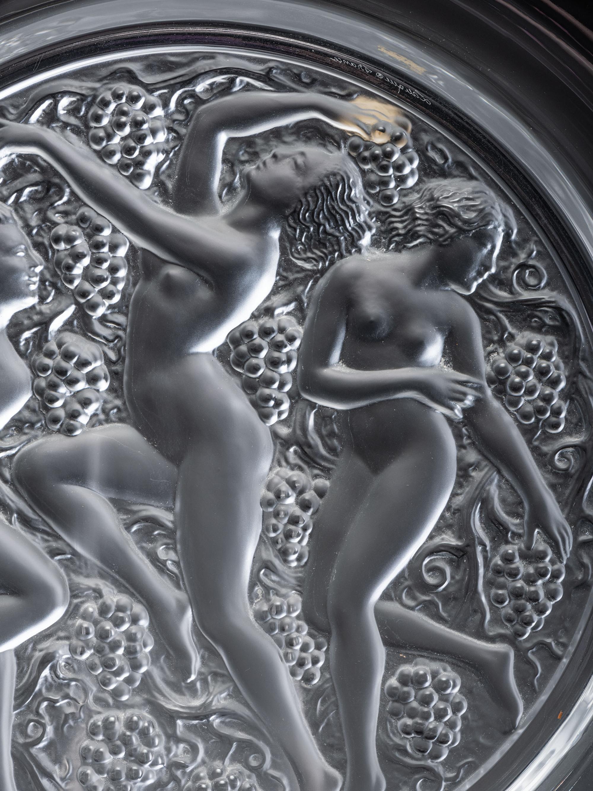 A Lalique Cote d’Or Charger