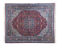 A Pakistani-Kirman Wool Rug 9 feet 9 inches x 8 feet 1 1/2 inches. — SECOND HALF 20TH CENTURY
