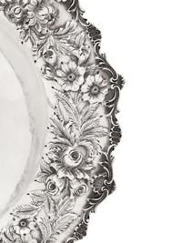 An S. Kirk and Son Silver Repousse Serving Bowl