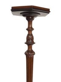 A George III Mahogany Candle Stand