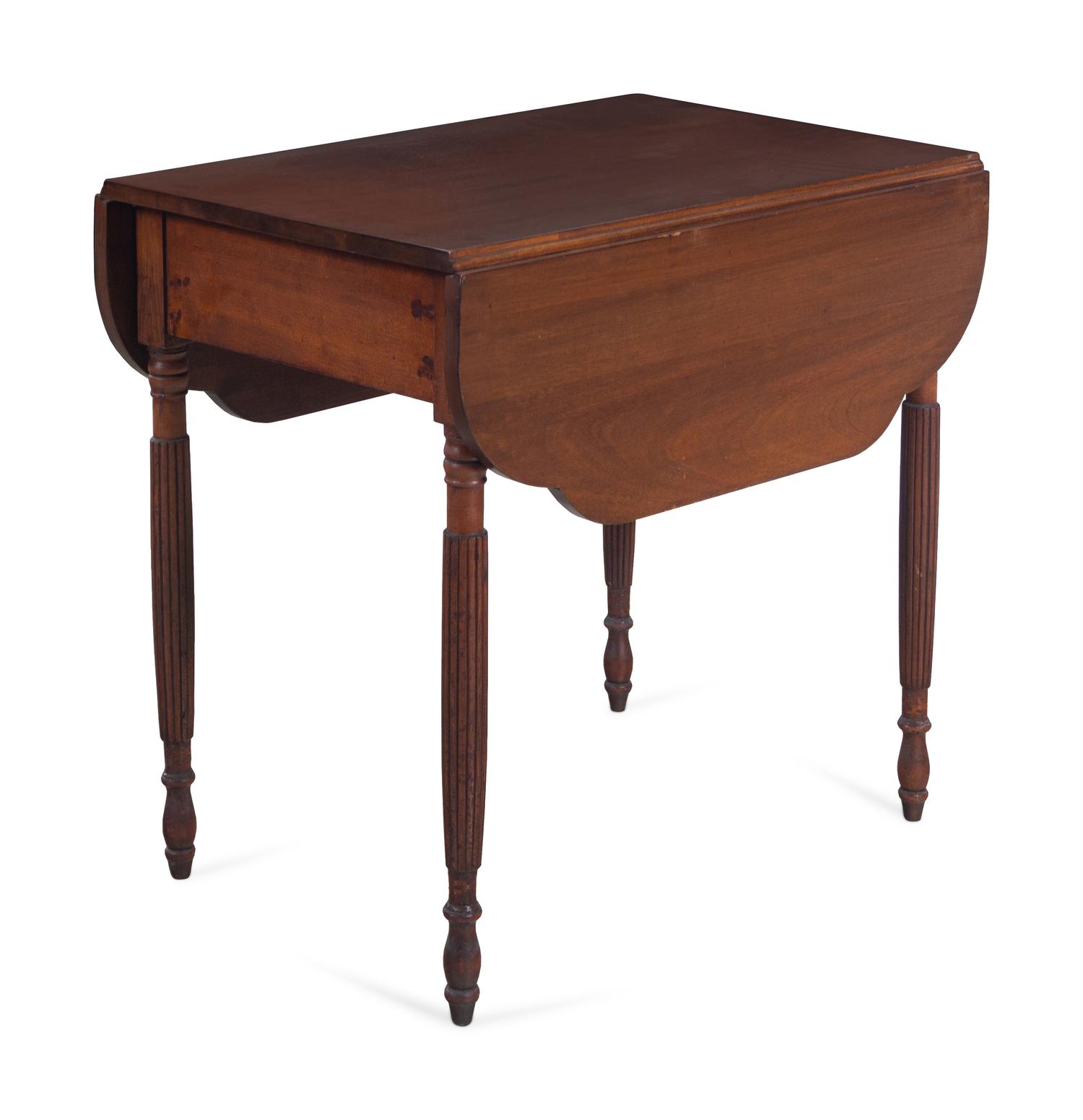A Federal Inlaid Mahogany Pembroke Table