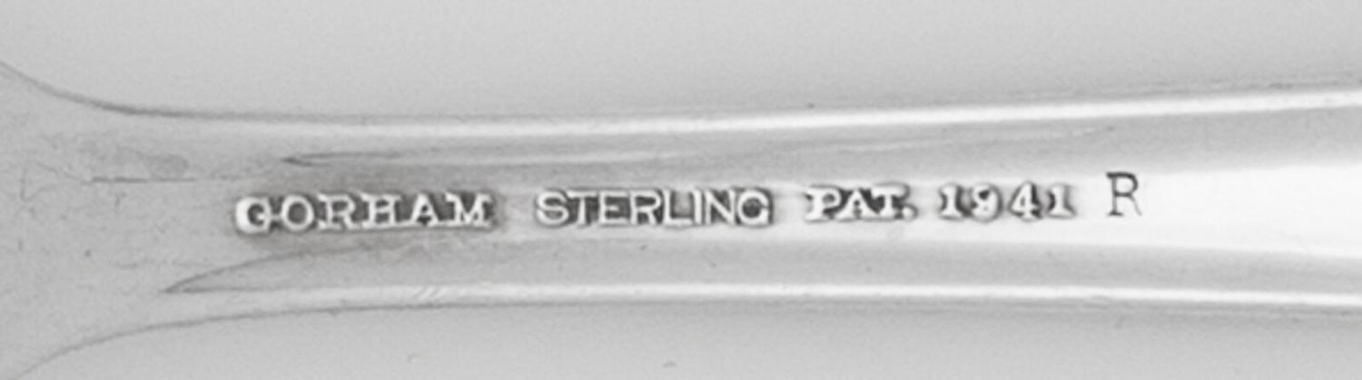 An American Silver Flatware Service