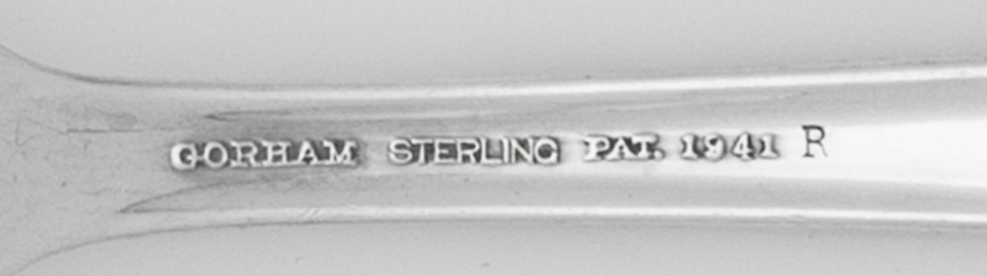 An American Silver Flatware Service