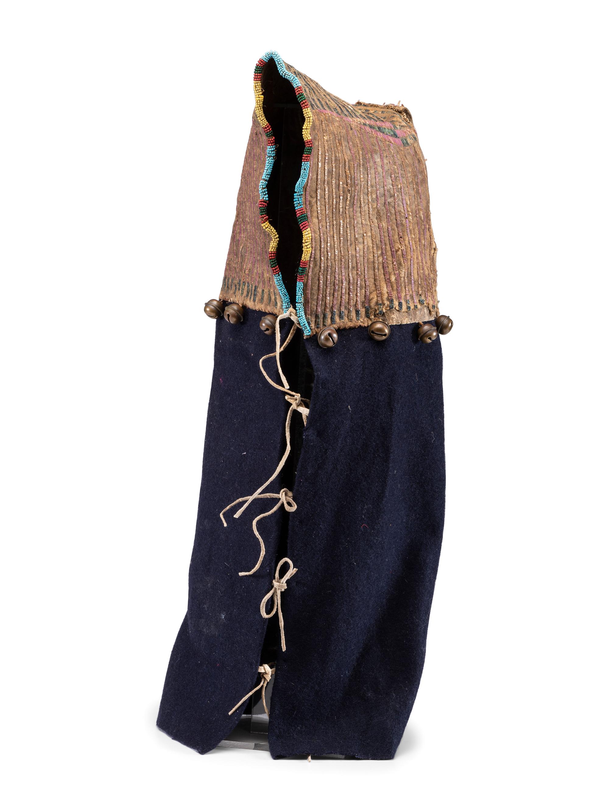 Sioux Beaded and Quilled Soft Cradle