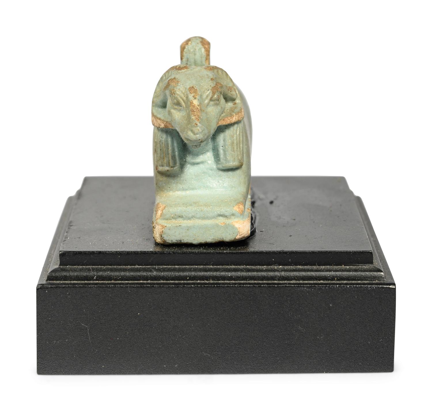 An Egyptian Faience Khnum