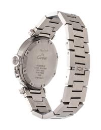 CARTIER, STAINLESS STEEL REF. 2324 'PASHA DE CARTIER' WRISTWATCH