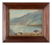 Landscape Scenes (A group of six works)