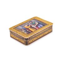 A Gold and Enamel Snuff Box