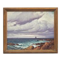 George William Sotter (American, 1879-1953) — Windy Day, Cape Ann