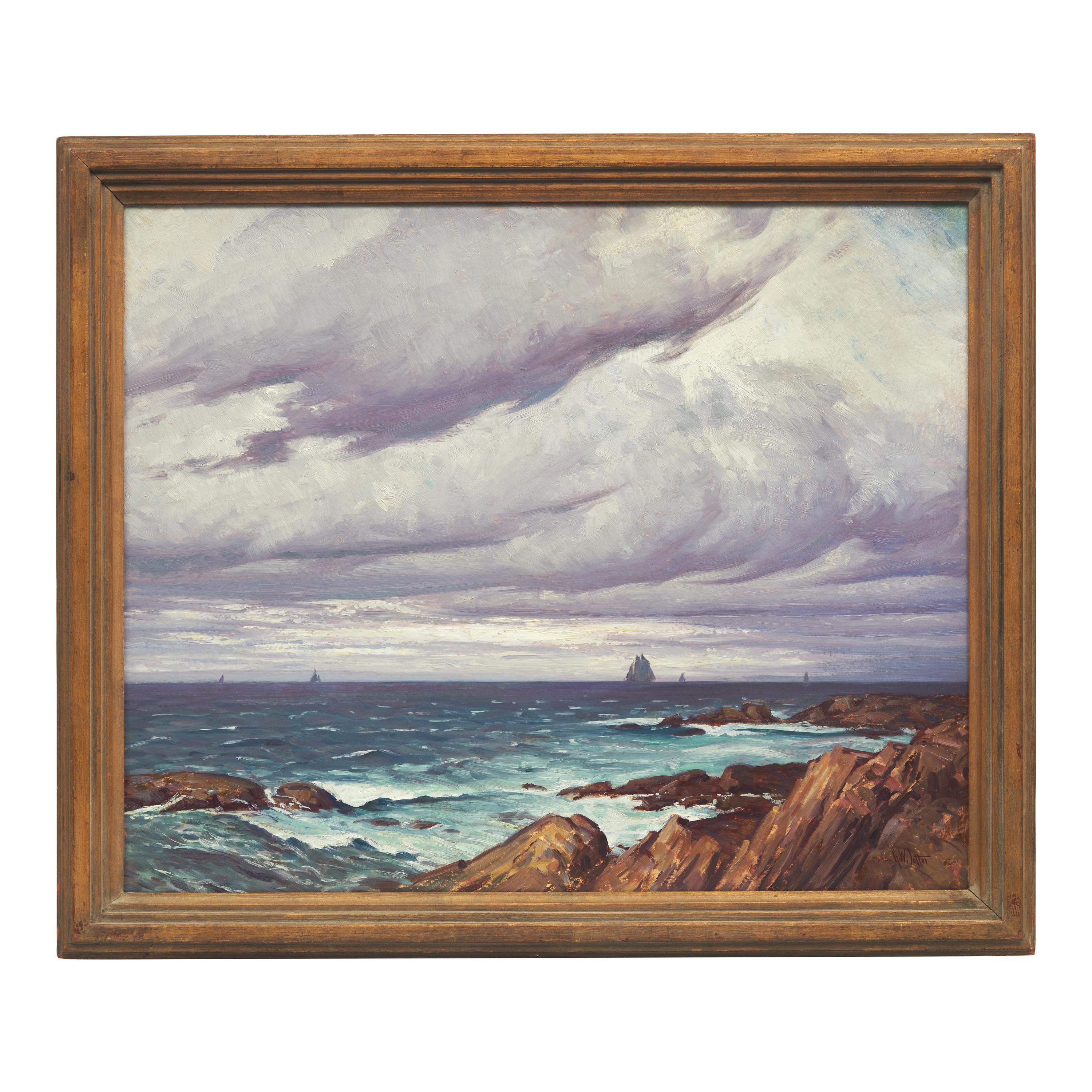George William Sotter (American, 1879-1953) — Windy Day, Cape Ann