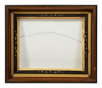 A Collection of Seven Painted and Faux-Tortoise Frames — EARLY 20TH CENTURY