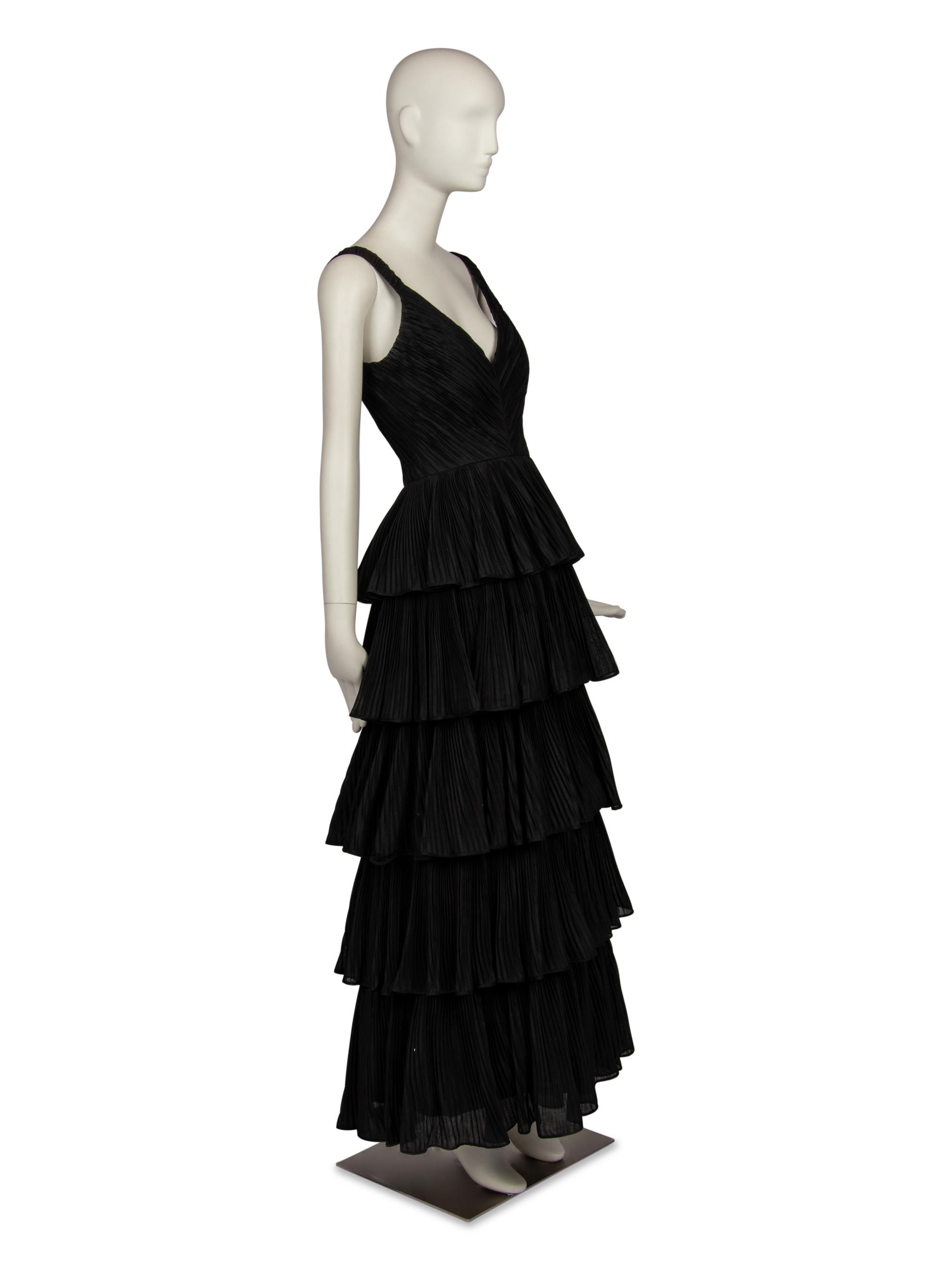 Sybil Connolly Black Dress, 1970s