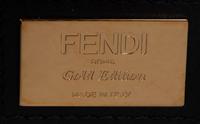 Fendi, Gold Edition DotCom Handbag in Gold Leather