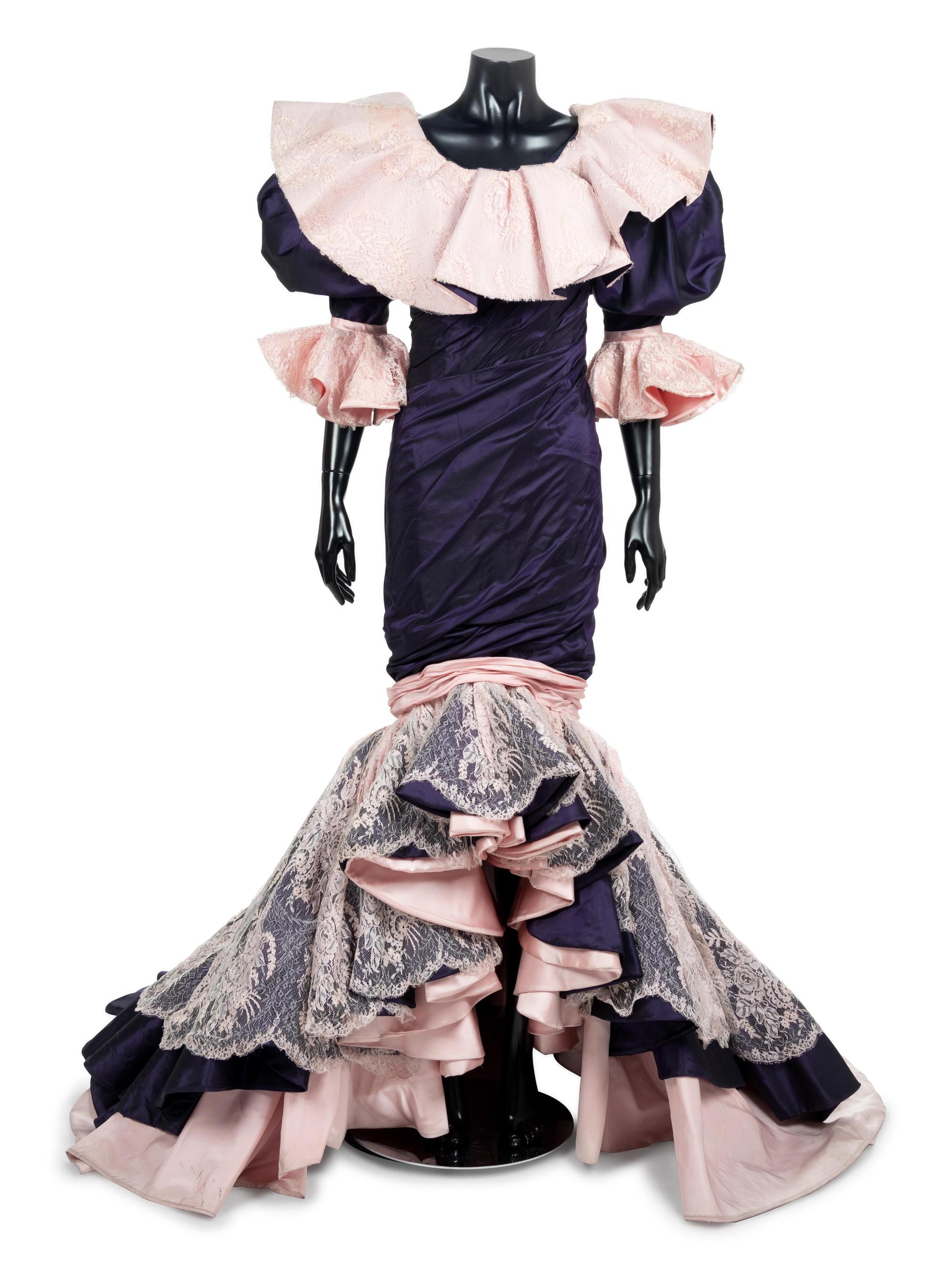 Emanuel Ungaro Haute Couture Dress From Ebony Fashion Fair, 1988