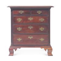 A Chippendale Mahogany Chest of Drawers