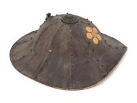 A Japanese Lacquer Armor Helmet
