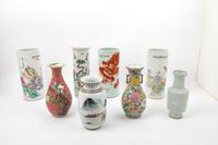 Eight Chinese Porcelain Articles