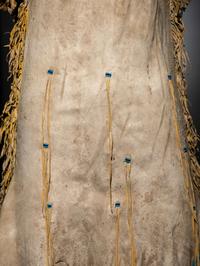 Kiowa Beaded Hide Dress