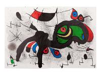[DERRIÈRE LE MIROIR - MIRÓ]. A group of 5 Joan Miró issues, comprising: