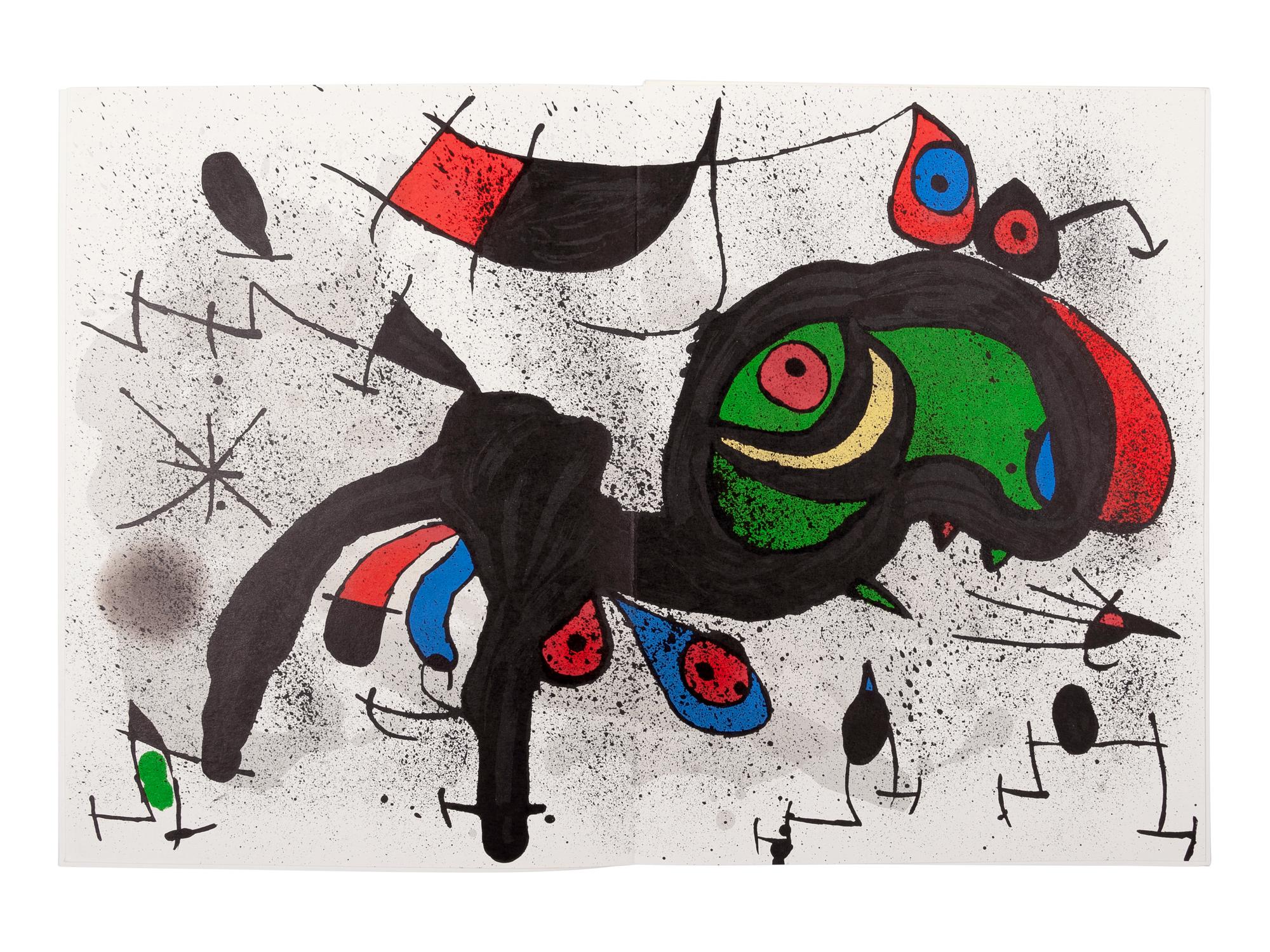 [DERRIÈRE LE MIROIR - MIRÓ]. A group of 5 Joan Miró issues, comprising: