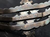 Navajo Curio Cuff Bracelets, with Silver and Turquoise
