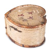 Northeastern Quilled Birchbark Box