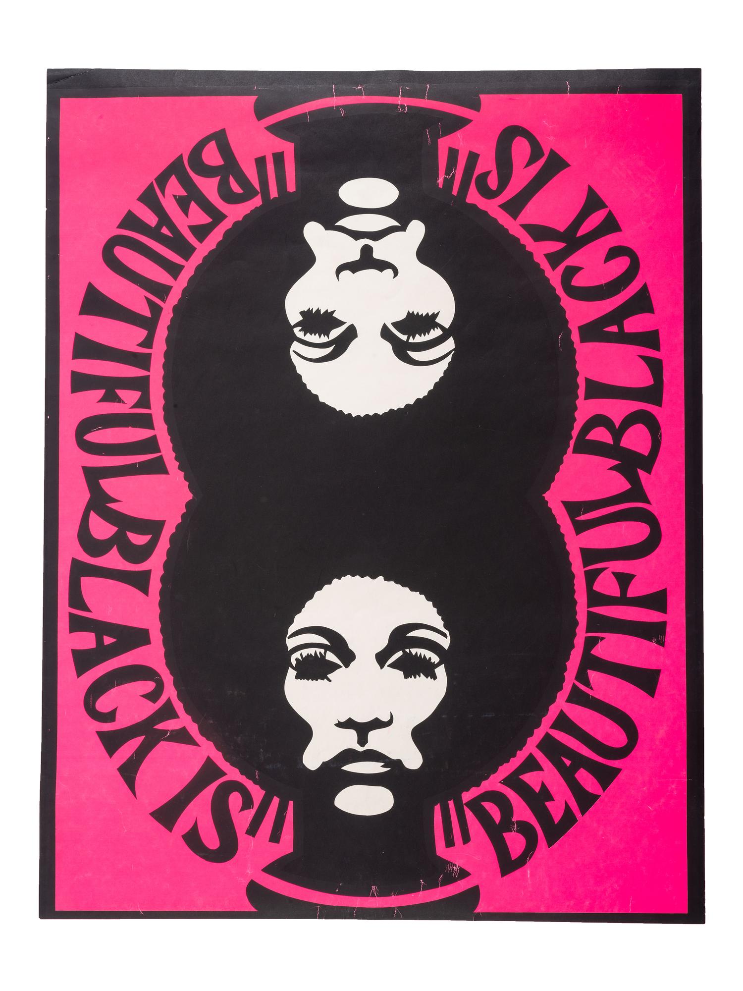 [BLACK POWER]. Black is Beautiful . N.p., n.d., ca 1970s.