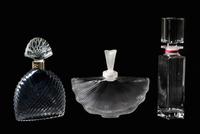A Group of Three Factice Perfume Bottles