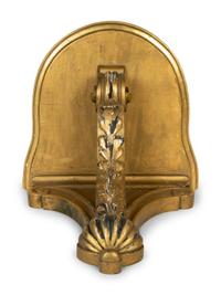 An English Carved Giltwood Wall Bracket