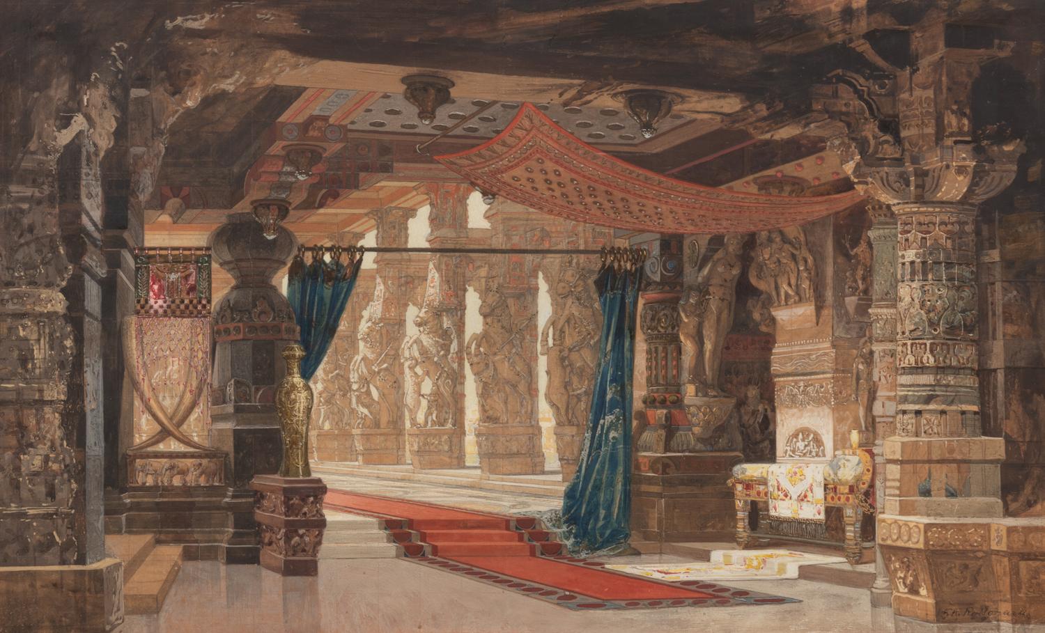 Franz Angelo Rottonara (Austrian, 1848-1938)
