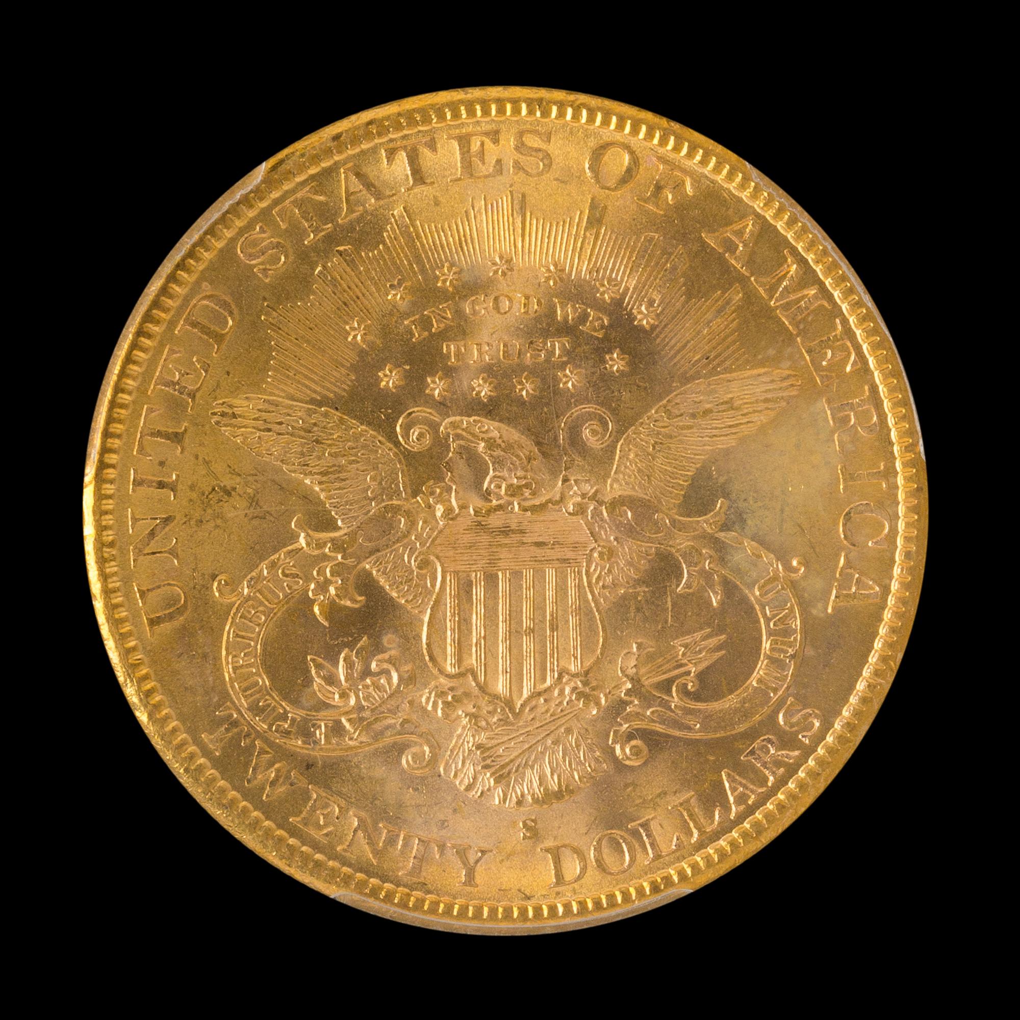 A United States 1894-S Liberty Head $20 Gold Coin