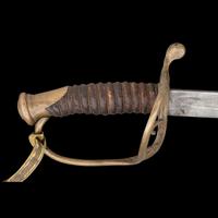 Thomas Leech & Company Floating CS Staff & Field Officers Sword with Replacement Scabbard