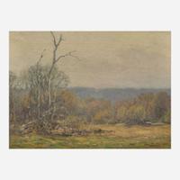 Wilson Henry Irvine (American, 1869–1936) Early April Mist, Old Lyme, Connecticut