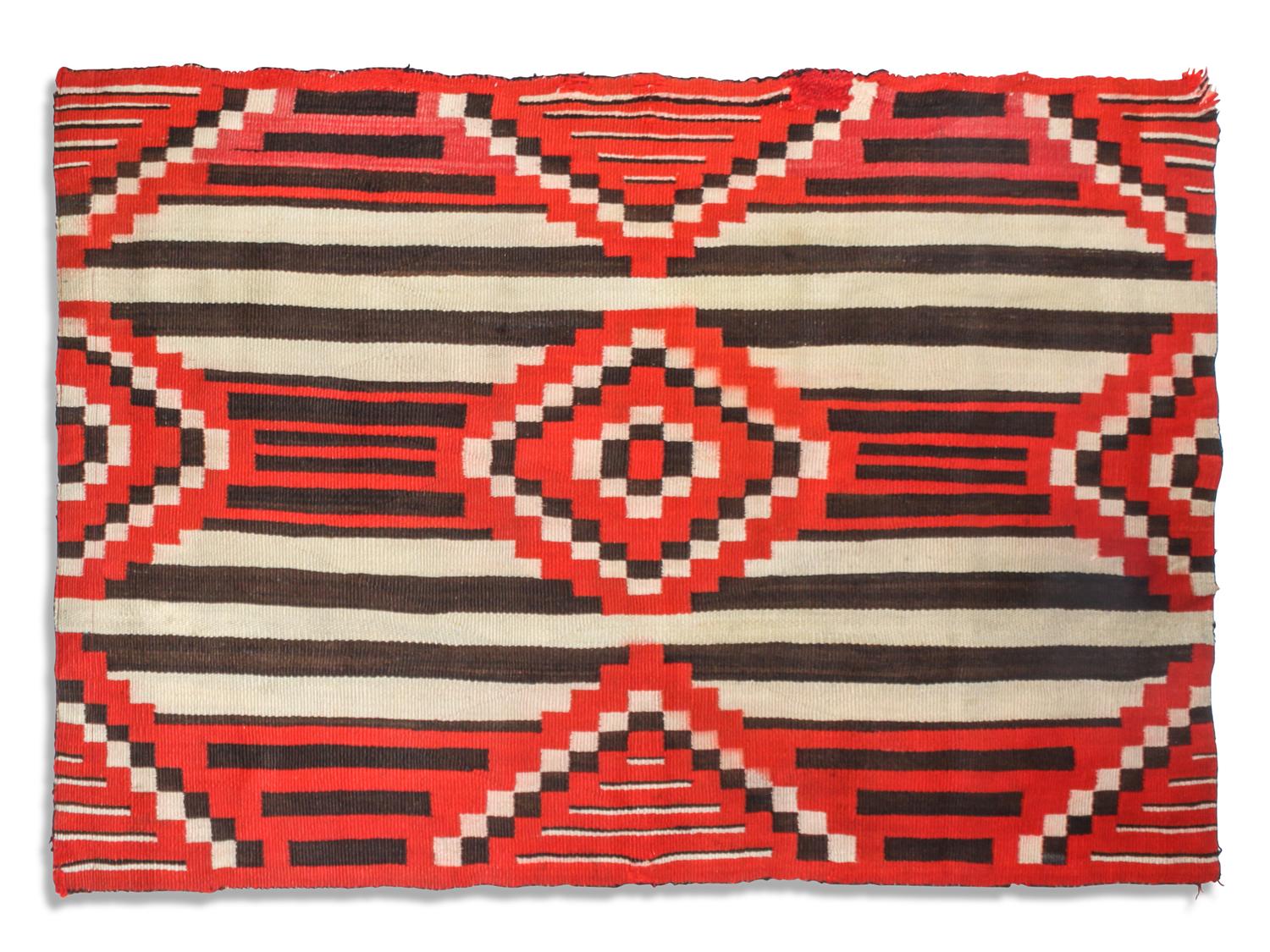 A Third Phase Chief Blanket Design Rug 41 x 60 inches. — FIRST QUARTER 20TH CENTURY
